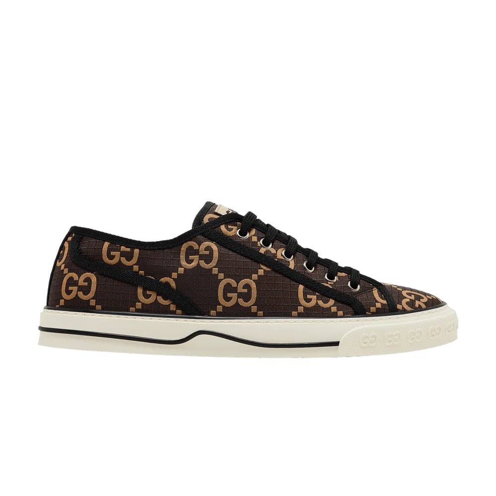 Кроссовки Gucci Tennis 1977 Low 'GG Monogram - Ebony Beige'