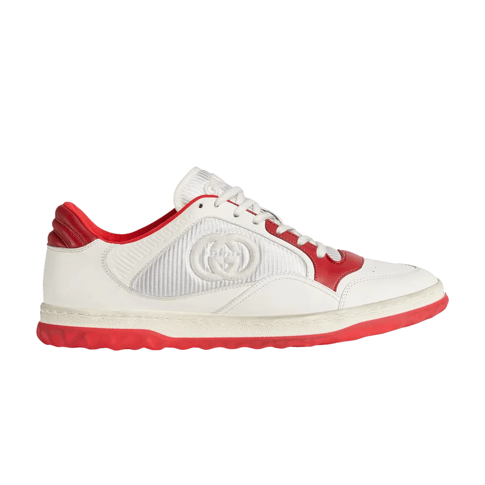 Кроссовки Gucci MAC80 Sneaker 'Off White Red'
