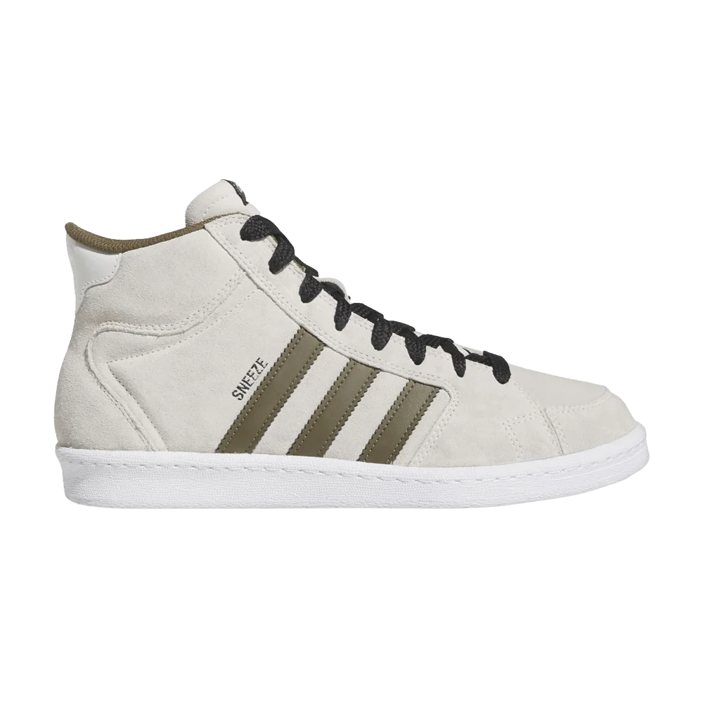 Кроссовки Sneeze x adidas Superskate 'Cloud White Trace Olive'