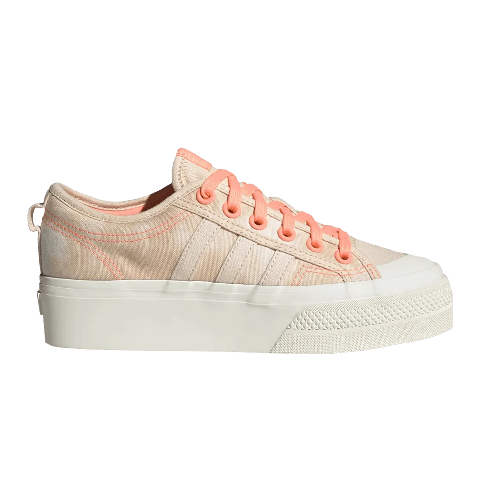 Adidas Wmns Nizza Platform 'Acid Wash - Bliss Orange'