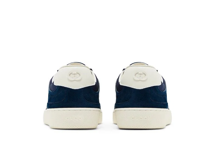 Кроссовки Gucci G74 'Interlocking G - Blue Suede'