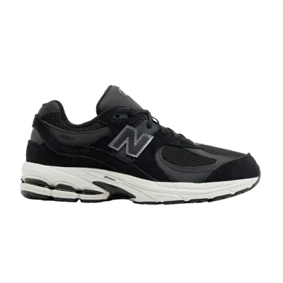 New Balance 2002R Big Kid Wide 'Black Phantom'