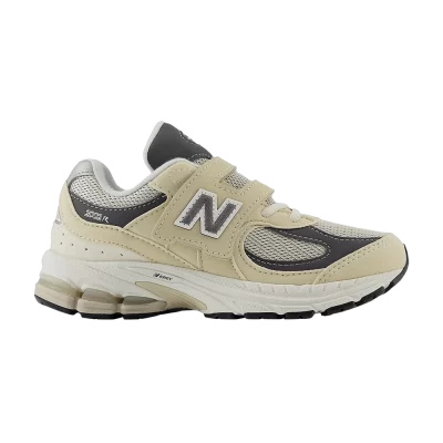 New Balance 2002R Hook & Loop Little Kid Wide 'Sandstone Magnet'