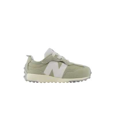 New Balance 327 New-B Hook & Loop Kids Wide 'Olivine'