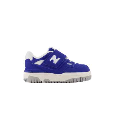 New Balance 550 Bungee Lace Top Strap Toddler 'Suede Pack - Team Royal'