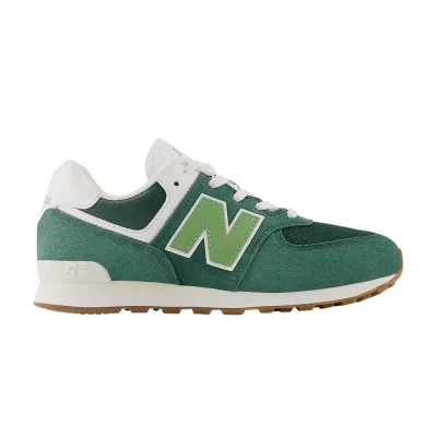 New Balance 574 Big Kid 'NB Athletics - Nightwatch Green'