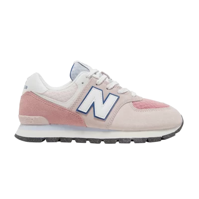 New Balance 574 Big Kid Wide 'Hazy Rose'