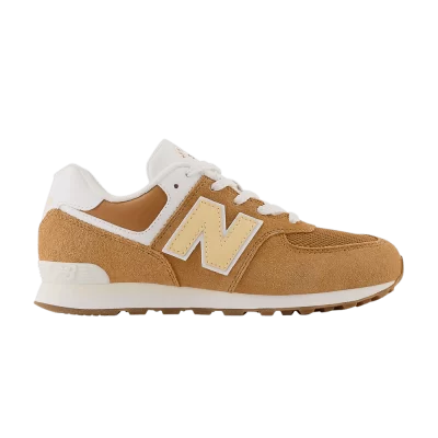 New Balance 574 Big Kid Wide 'NB Athletics - Tobacco'