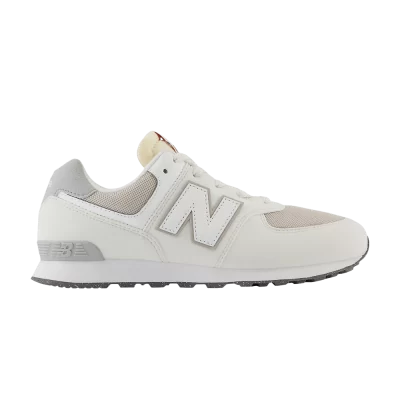 New Balance 574 Big Kid Wide 'Sea Salt'