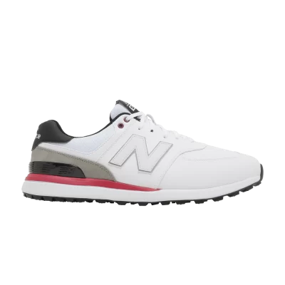 New Balance 574 Greens v2 2E Wide 'White Black'