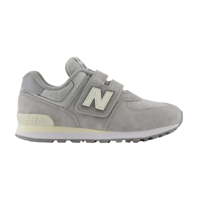 New Balance 574 Hook & Loop Little Kid Wide 'Grey Day 2024'