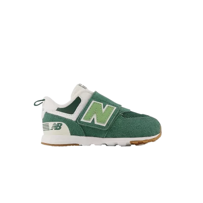 New Balance 574 New-B Hook & Loop Toddler 'NB Athletics - Nightwatch Green'