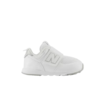 New Balance 574 New-B Hook & Loop Toddler 'White Silver Metallic'