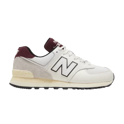 New Balance 574 'White Burgundy'