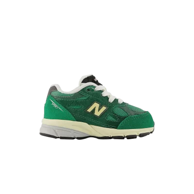 New Balance 990v3 Toddler 'Green Gold'