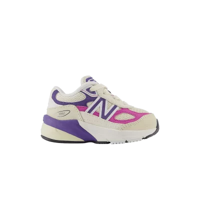 New Balance Teddy Santis x 990v6 Toddler Wide 'Macadamia Nut Magenta'