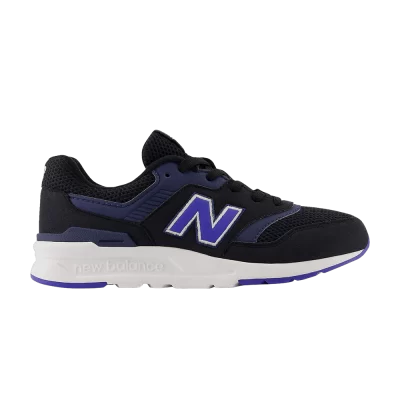 New Balance 997H Big Kid Wide 'Black Marine Blue'