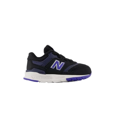 New Balance 997H Bungee Lace Toddler 'Black Marine Blue'