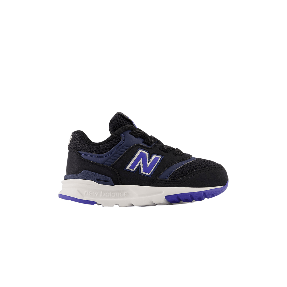 Кроссовки New Balance 997H Bungee Lace Toddler 'Black Marine Blue'