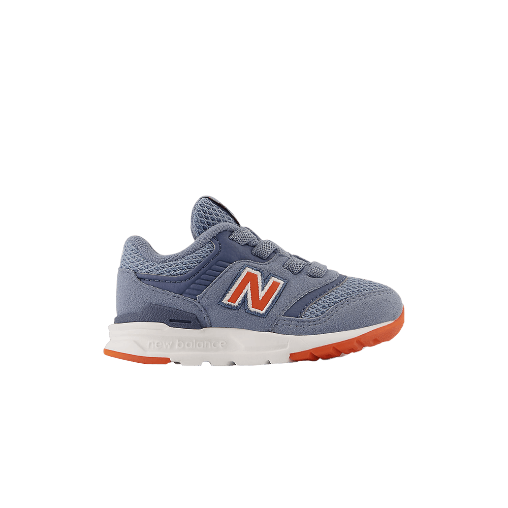 Кроссовки New Balance 997H Bungee Lace Toddler 'Grey Poppy'