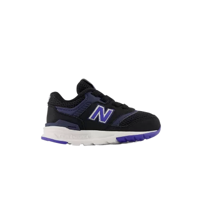 New Balance 997H Bungee Lace Toddler Wide 'Black Marine Blue'