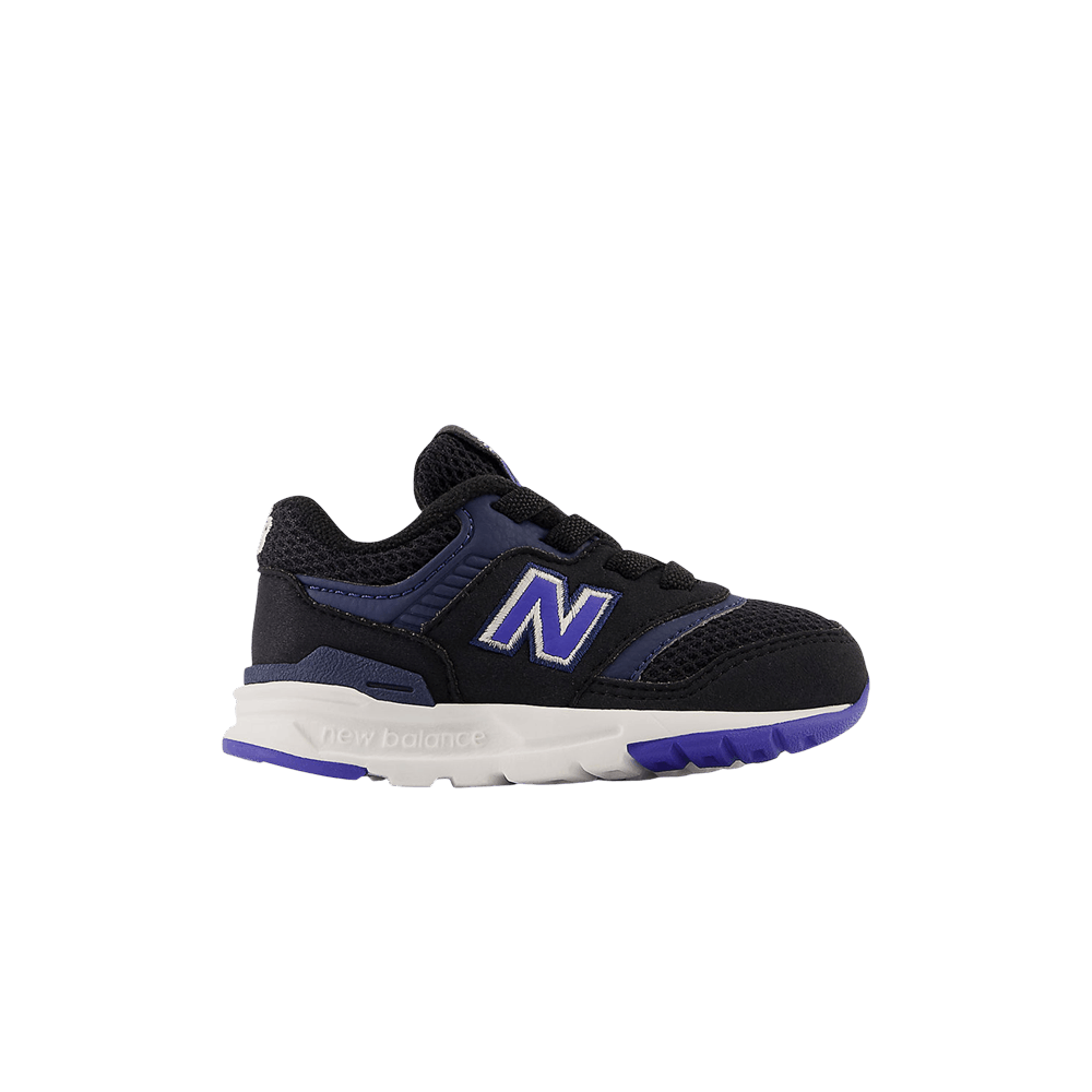Кроссовки New Balance 997H Bungee Lace Toddler Wide 'Black Marine Blue'