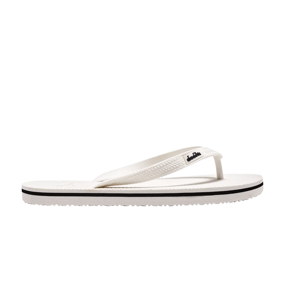 Diadora Tarifa Slide 'Blanc de Blanc Black'