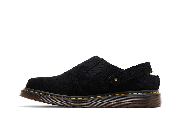 Dr. Martens Isham Desert Oasis Suede Mule 'Black'