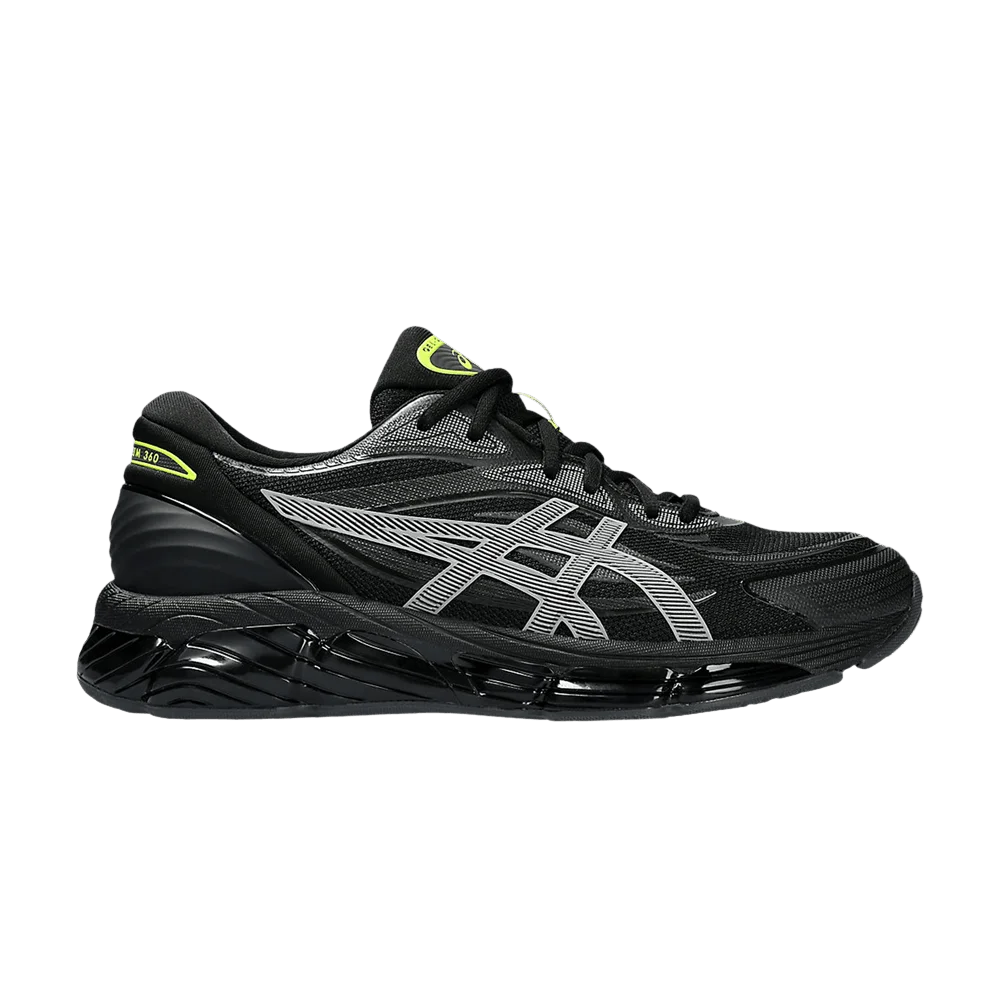Кроссовки ASICS Gel Quantum 360 8 'Black Silver Neon'