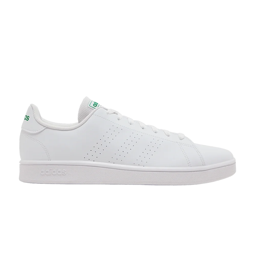 Кроссовки Adidas Advantage Base Court 'White Green'
