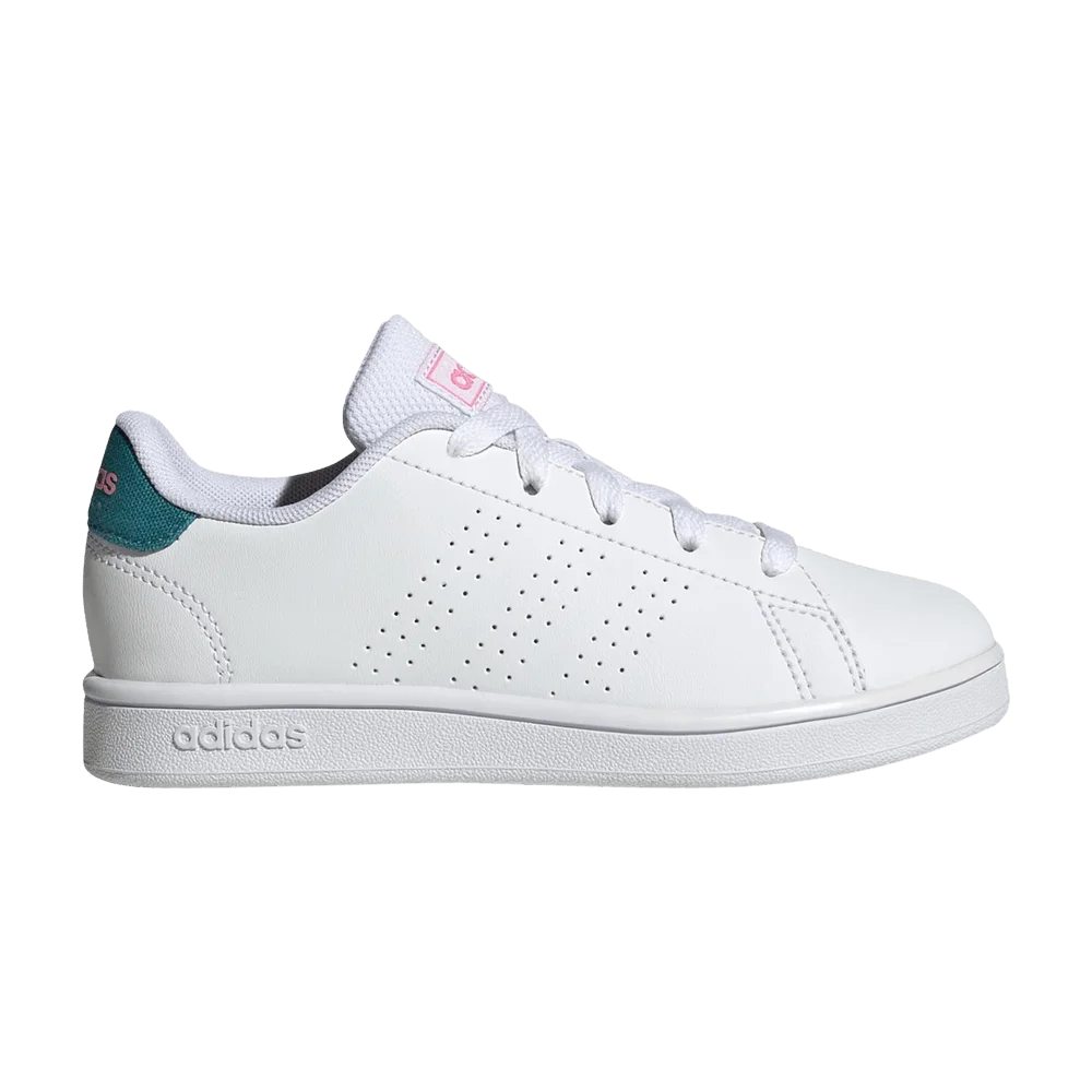 Кроссовки Adidas Advantage Court K 'White Arctic Fusion Pink'