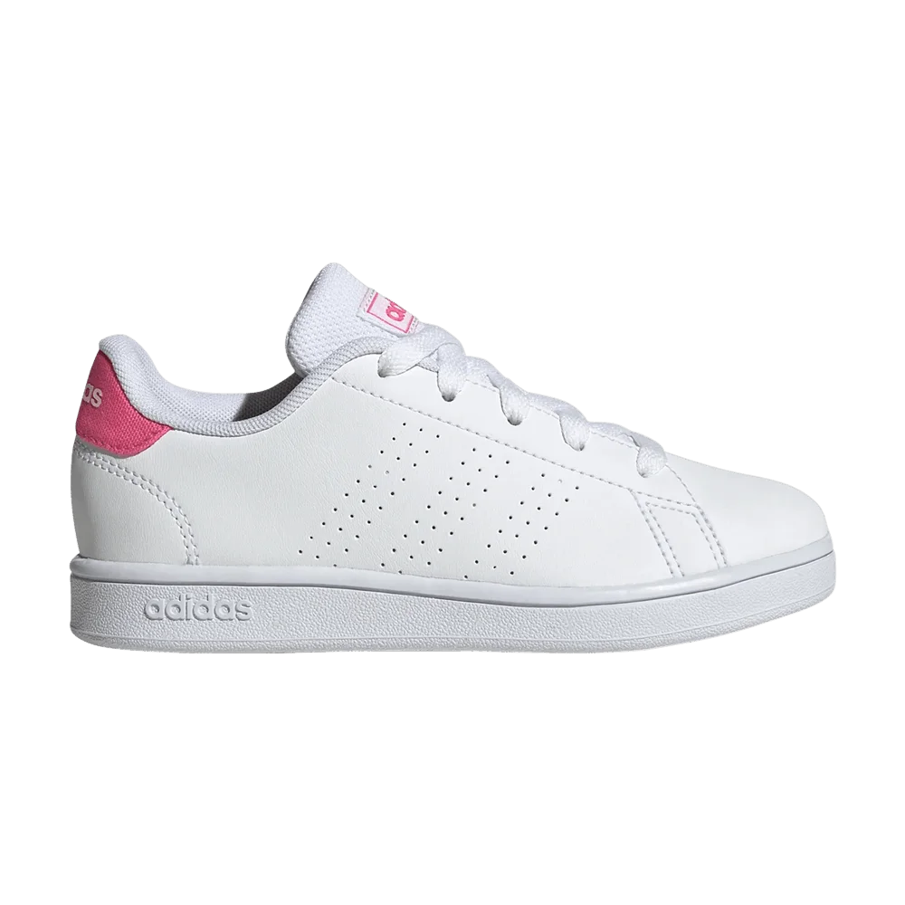 Кроссовки Adidas Advantage Court K 'White Pulse Magenta'