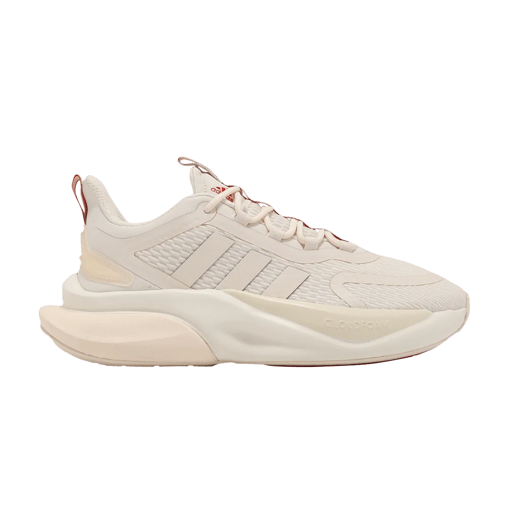 Кроссовки Adidas Alphabounce+ 'Ivory Red'