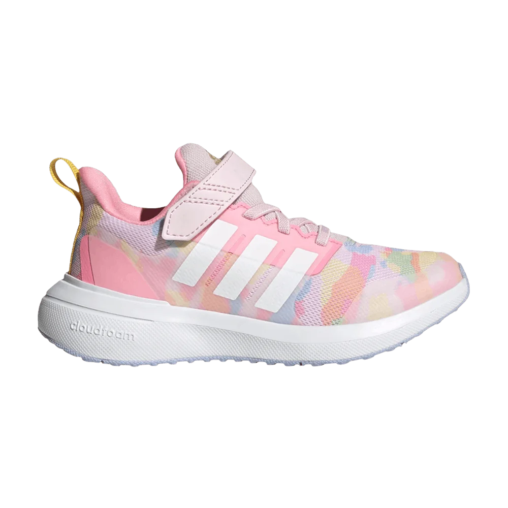 Кроссовки Adidas FortaRun 2.0 Cloudfoam EL Little Kid 'Clear Pink Camo'