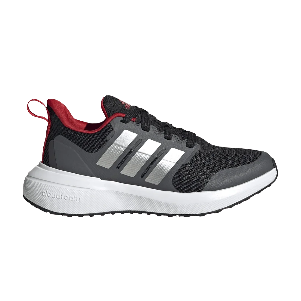 Кроссовки Adidas FortaRun 2.0 J 'Black Silver Red'