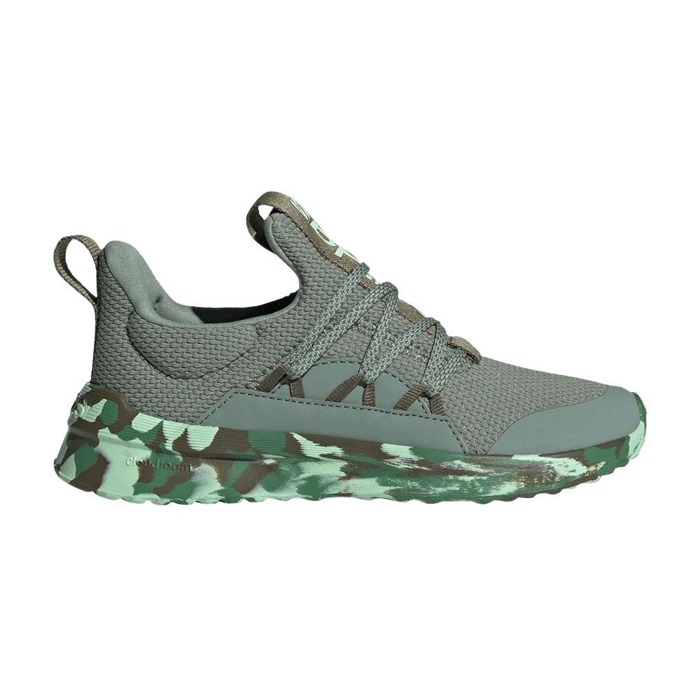 Кроссовки Adidas Lite Racer Adapt 5.0 J 'Silver Green Camo'