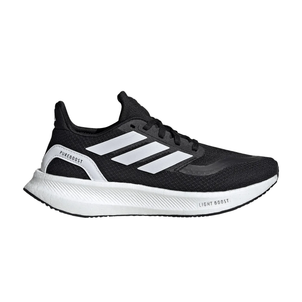 Кроссовки Adidas PureBoost Light J 'Black White'