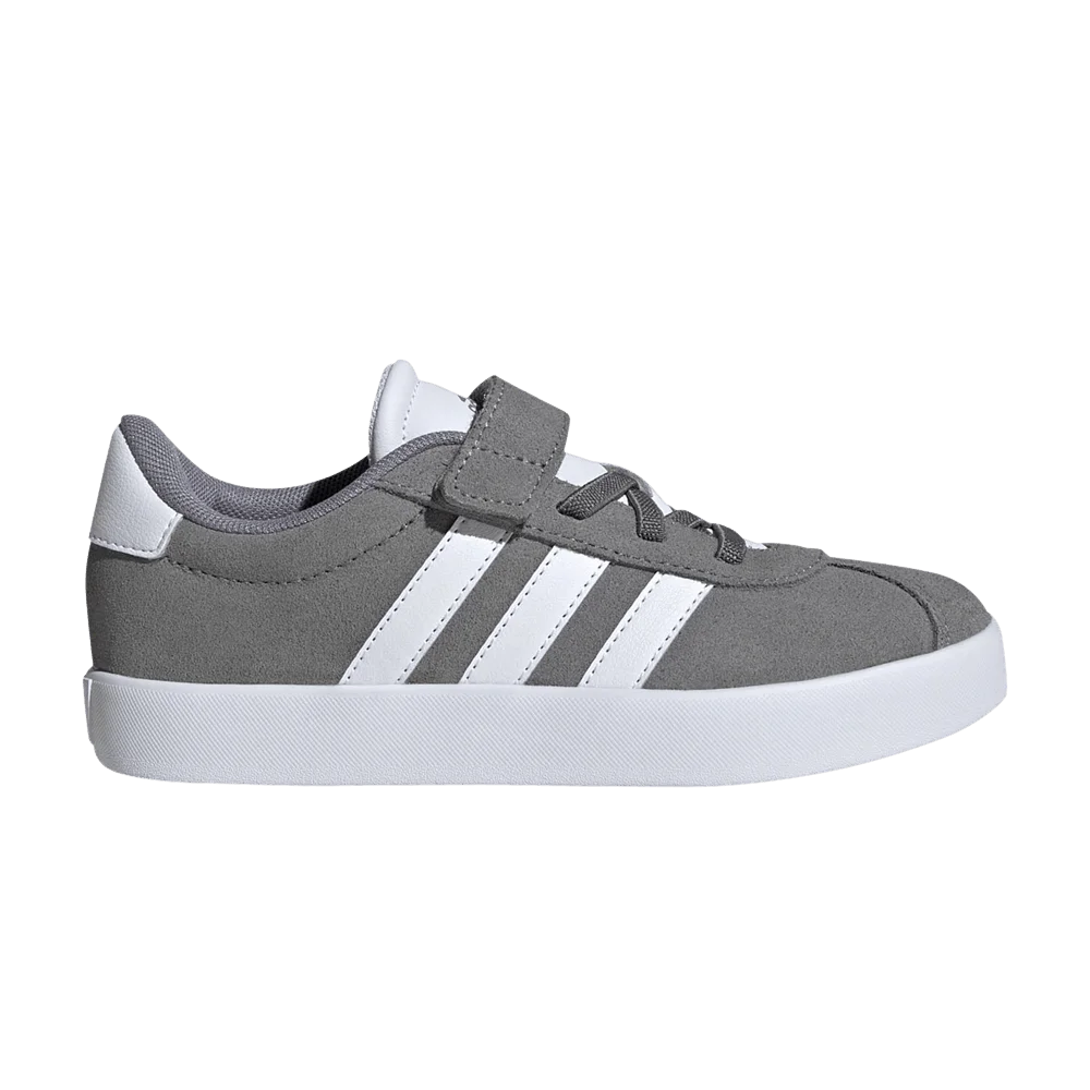 Кроссовки Adidas VL Court 3.0 J 'Grey White'