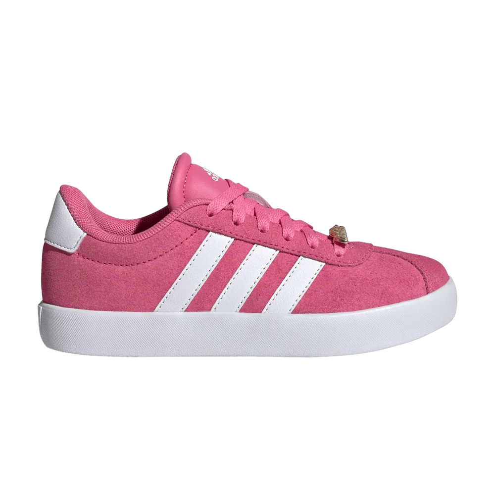Кроссовки Adidas VL Court 3.0 J 'Pink Fusion White'