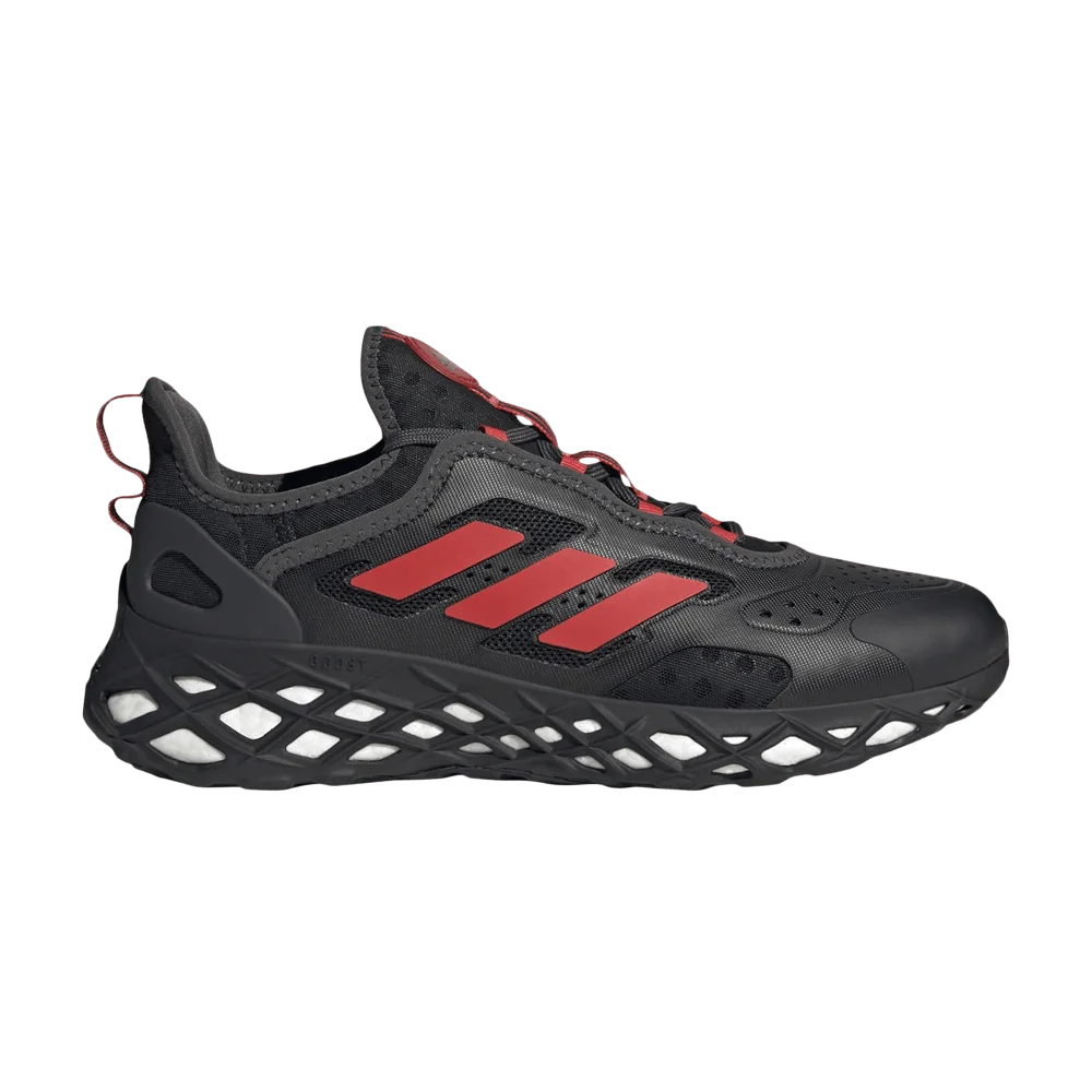 Кроссовки Adidas Web Boost 'Black Red'