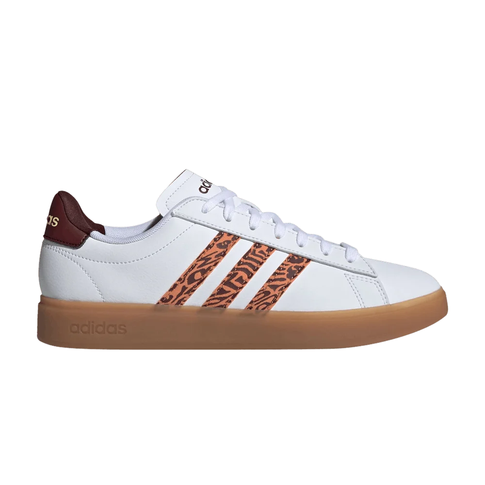 Кроссовки Adidas Wmns Grand Court 2.0 'Hazy Copper Zebra'