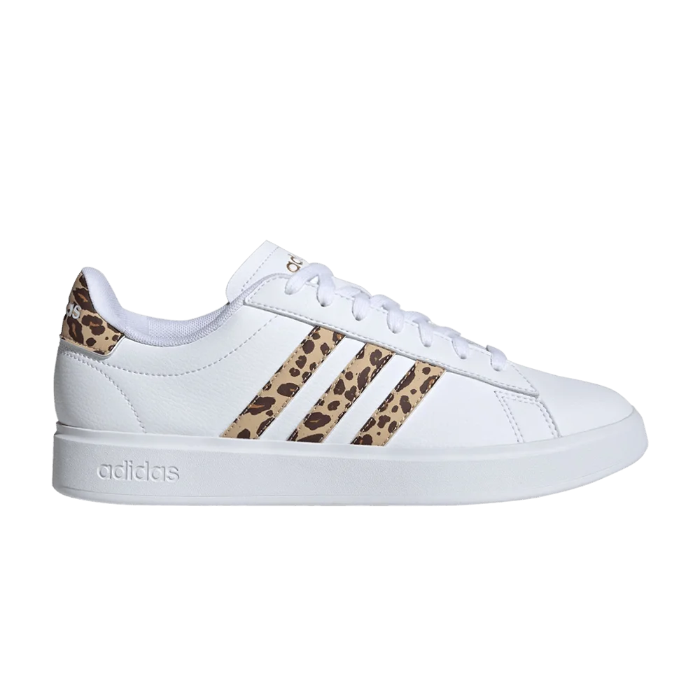 Кроссовки Adidas Wmns Grand Court 2.0 'White Leopard'