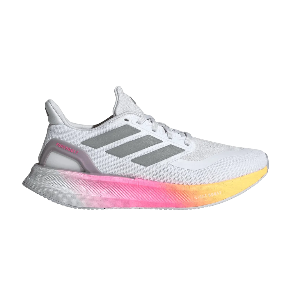 Кроссовки Adidas Wmns PureBoost 5 'White Lucid Pink'