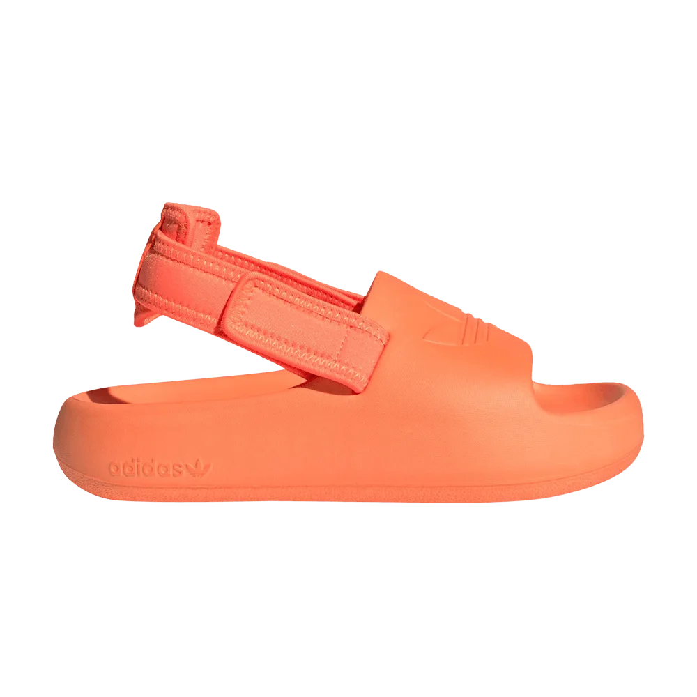 Кроссовки Adidas adiFOM Adilette Slide J 'Solar Red'