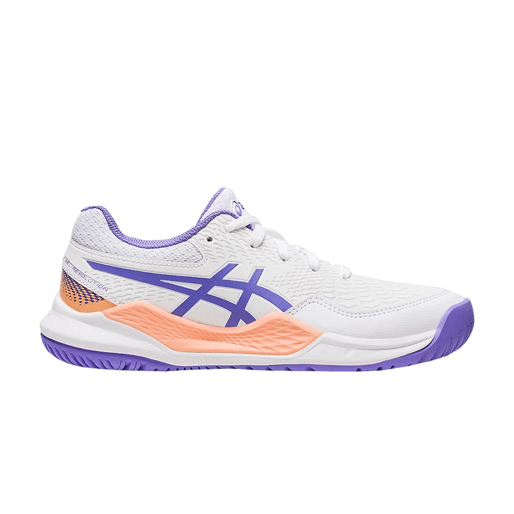 Кроссовки Asics Gel Resolution 9 GS 'White Amethyst'