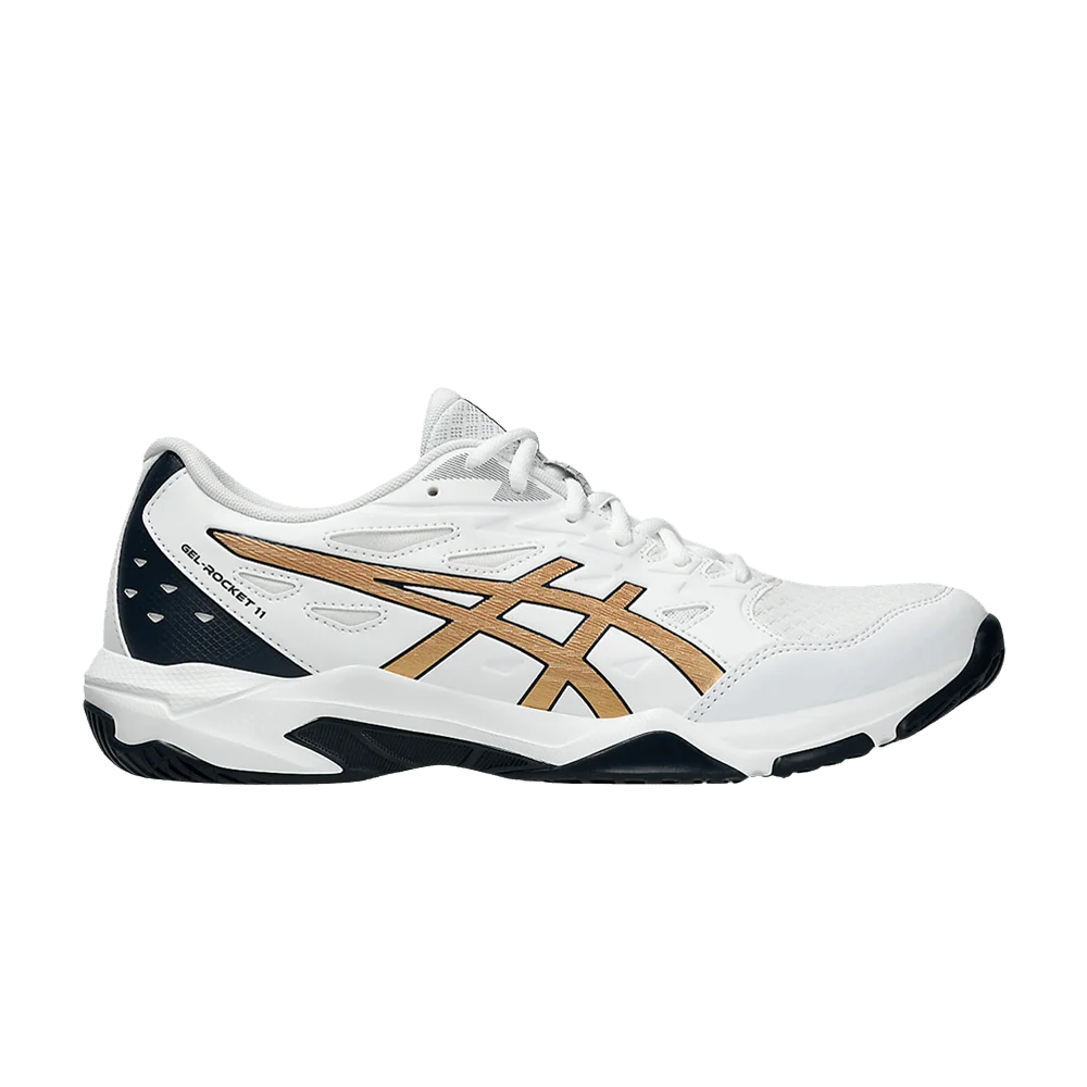 Кроссовки Asics Gel Rocket 11 'White Pure Gold'