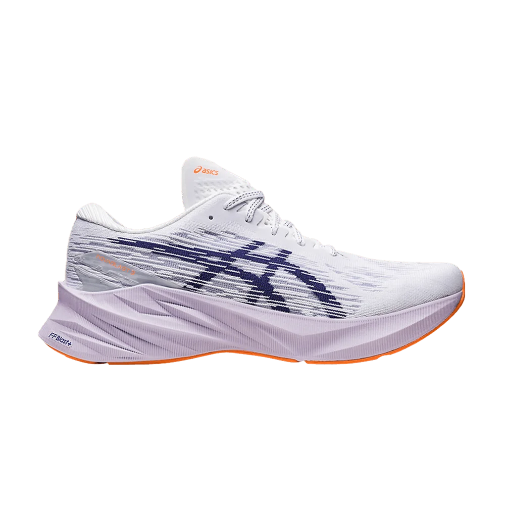 Кроссовки Asics Novablast 3 'White Indigo Blue'