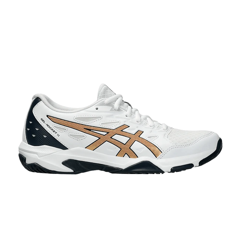 Кроссовки Asics Wmns Gel Rocket 11 'White Pure Gold'
