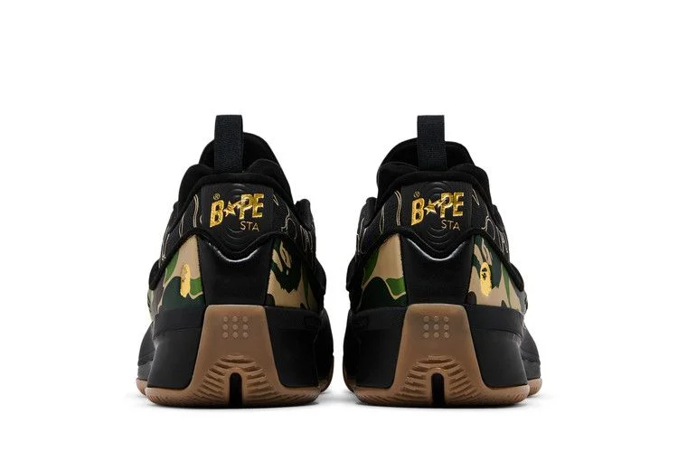 Кроссовки BAPE x adidas Dame 9 'Black Green'