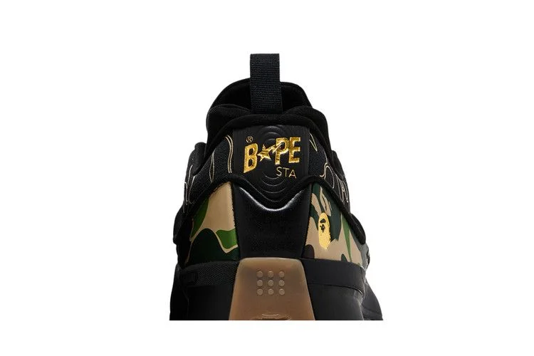 Кроссовки BAPE x adidas Dame 9 'Black Green'